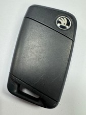 GENUINE SKODA 3 BUTTON REMOTE SMART KEY FOB TESTED & WORKING 3V0959752P !!!