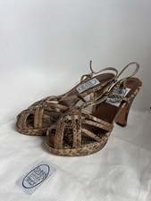 Emma Hope Brown snake skin