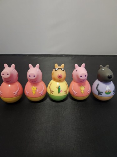 Peppa pig weebles bundle - weebles, pedro