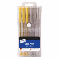 Silver & Gold Gel Pens -