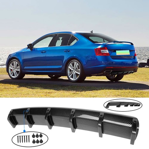 Universal carbon rear bumper - carbon,