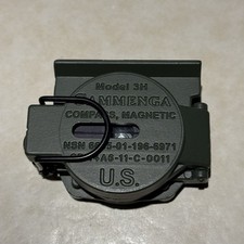 Cammenga Model 3H Tritium Lensatic Compass Olive Drab US Military Issue 