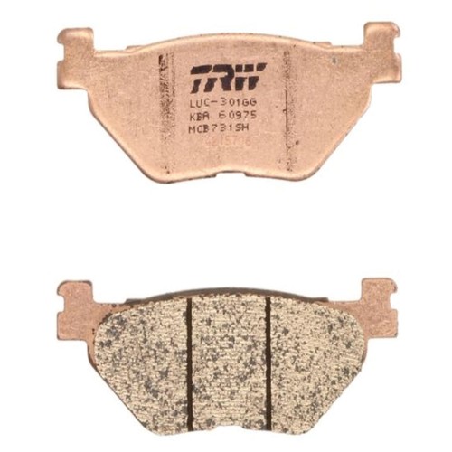 Trw rear brake pads - rear, yamaha