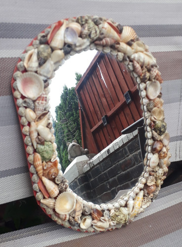 Vintage kitsch seashell - kitsch,