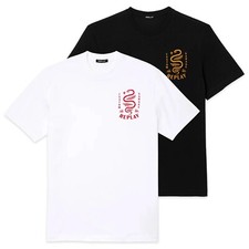 Replay T-Shirt - Mens Replay Custom Garage Snake T-Shirt - M6836.2660 - BNWT