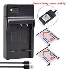Battery or Charger for Sony NP-BN1 Cyber-shot DSC-W830 DSC-W810 DSC-W800 DSCW730