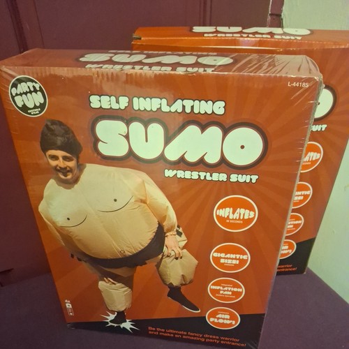 Self inflating sumo wrestler - self,
