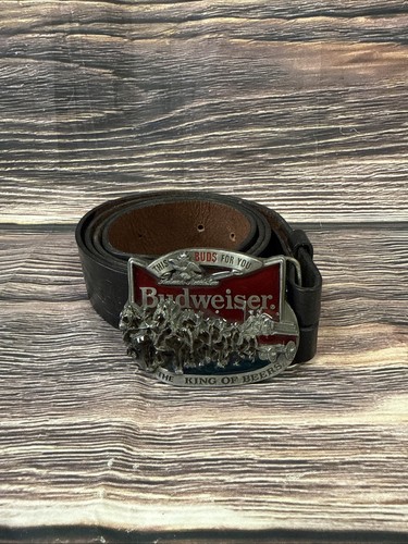 Budweiser 1987 buckle vintage - budweiser,