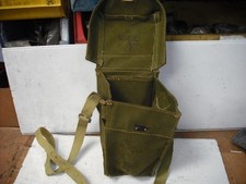 WW2 British army gas mask bag