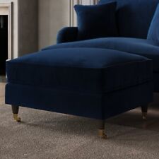 Large Navy Blue Velvet