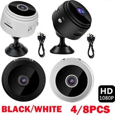 4/8Pc Mini Wireless 1080P Camera Wifi IP Home Security HD Night Vision Cam US