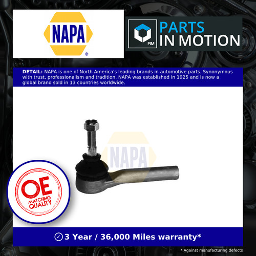 Tie track rod end - tie, fits