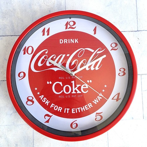 Coca cola wall clock - wall,
