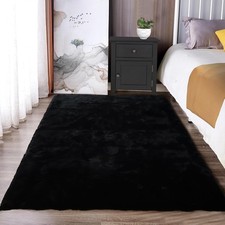Latepis Faux Rabbit Fur Rug 90