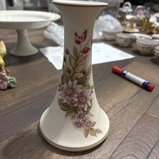 Ibis Porcelain Bud Vase