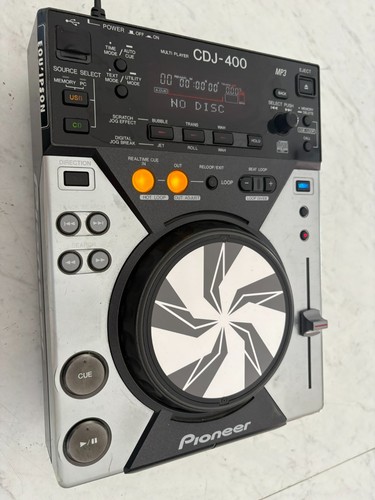 Pioneer cdj400 player deck - cd,