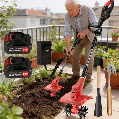 Cordless tiller garden power - garden,