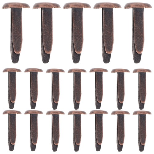 Pcs metal brad fasteners - 50,