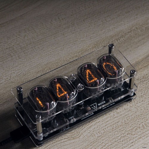 Nixie tube clock - clock, in-12