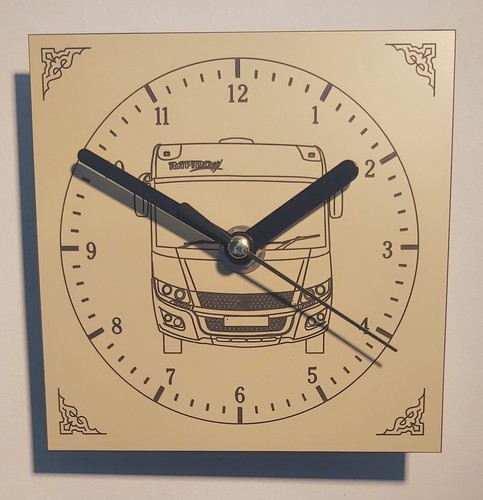 Rapido motorhome clock - motorhome,