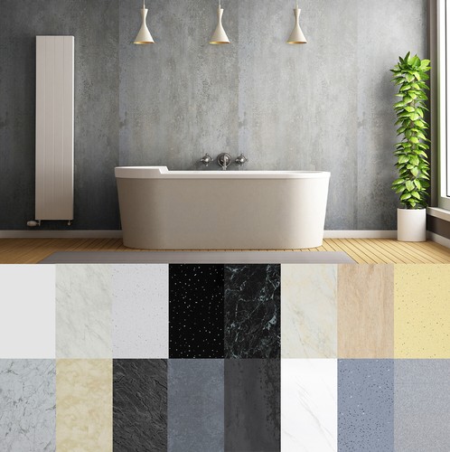 Shower panels 1000mm wide - 1000mm,