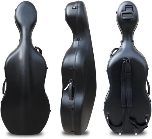 Hard cello case - carbon, fiber