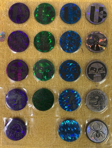 Lot plastic pog - plastic, slammer