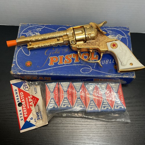 Hubley texan deluxe - texan, gold