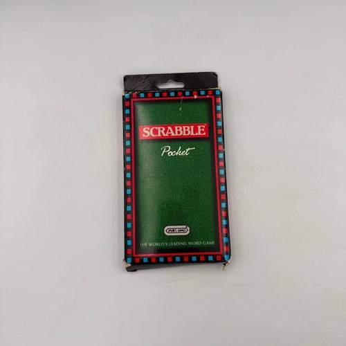 Pocket scrabble magnetic - scrabble,
