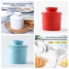 Ceramic Butter Crock for