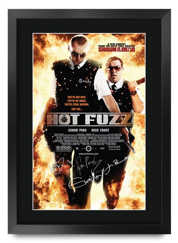 Hot fuzz movie film poster - hot,