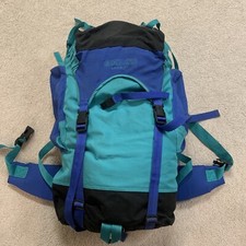 Eurohike Eagle 601 Internal Frame Hiking Backpack Rucksack Blue, Black, & Green