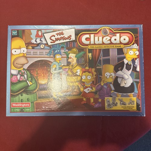 The simpsons cluedo - simpsons, board
