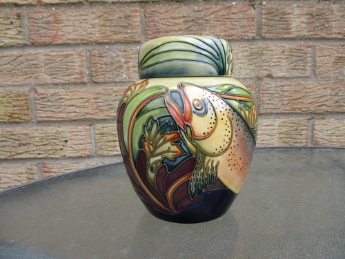 Moorcroft trout pattern - moorcroft,