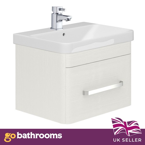 80cm white bathroom vanity - white,