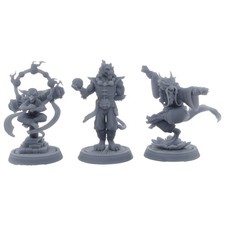Zen Master 32mm Scale Shaolin Monk Paintable Miniature Tabletop - Eternal Monks