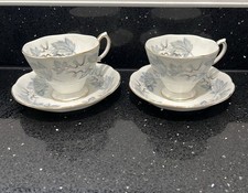 2 x Royal Albert Silver Maple