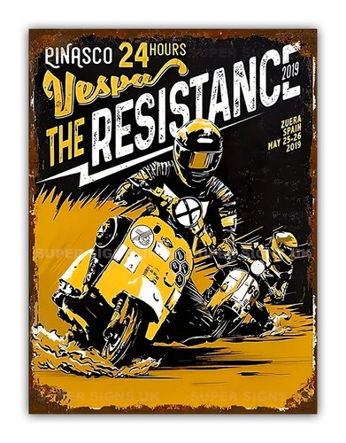 Vespa the resistance style - ",
