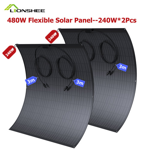 480w flexible solar panel mono - 480w,