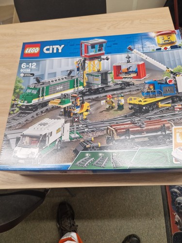 Lego city cargo train - city,