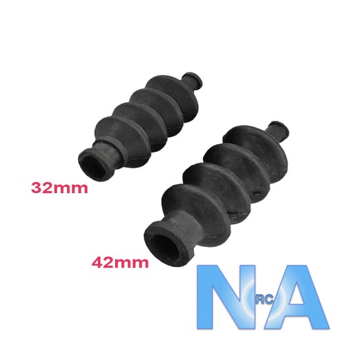 Large rubber bellow boot - rubber,