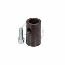 Cylindrical Seat Support - Black Go Kart Racing