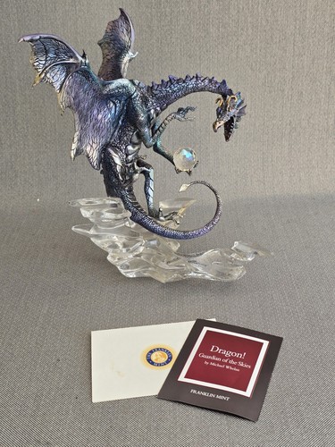 Franklin mint dragon guardian - dragon,