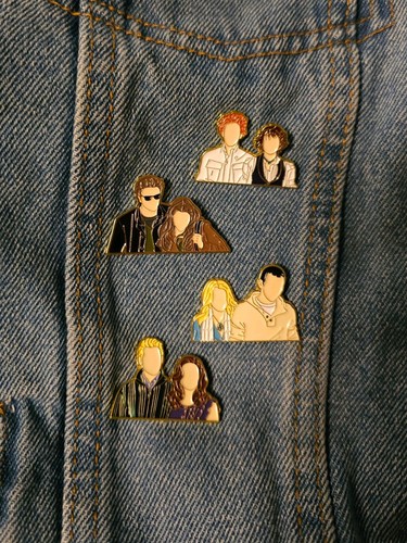 Twilight pin badges set 4 - twilight,