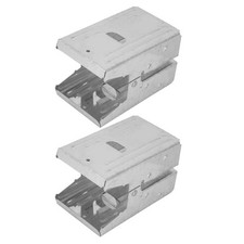 Saw Horse Clamping Brackets Sawhorse Brackets 2Pcs Portable For Working