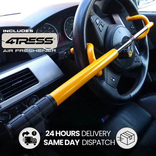 Car steering wheel - steering, lock