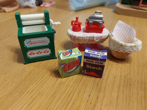 Vintage sylvanian 1989 ironing - vintage,