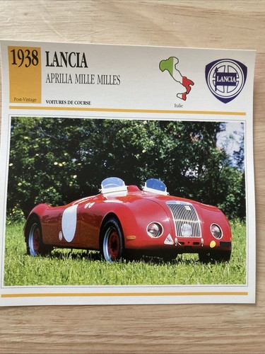 Lancia aprilia 1000 - 1000, 1938