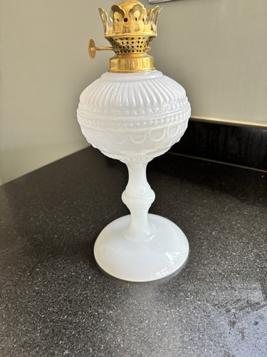 Vintage white opaline milk - opaline,