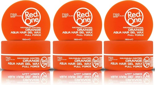 Red one aqua hair gel - 3x,